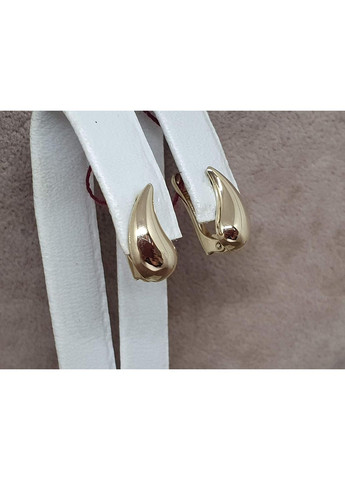 Золотые серьги Капля. 470663М Tango (360713015)