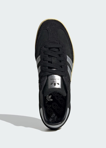 Чорні всесезонні кросівки samba og adidas