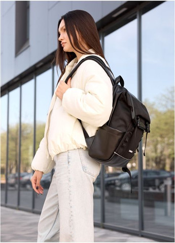 Жіночий рюкзак Aura чорний Sambag (302519202)