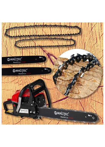 Профессиональная ручная цепная двухтактная бензопила качественный бензоинструмент Maltec MasterCut5700W (345707497)