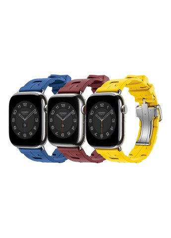 Ремешок для Apple Watch 38/40/41 mm Pine Needle Green Hermes Apple Watch Series (1-8) 38/40/41mm (370677873)