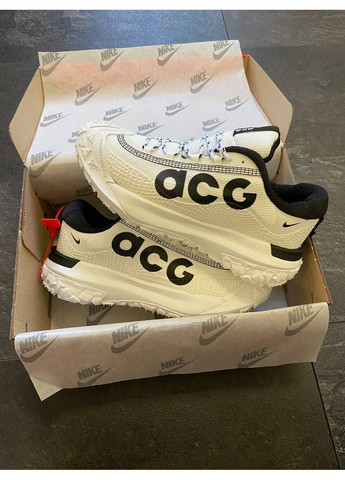 Білі Осінні кросівки чоловічі nike acg mountain fly 2 white найк асж маунс флай No Brand