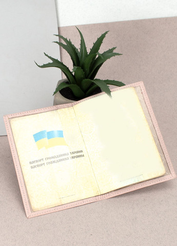 Подарунковий жіночий набір №87: обкладинка на паспорт + ключниця (рожеві квіти) HandyCover (282719595)