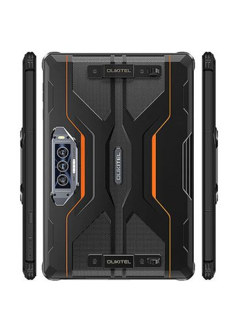 Планшет (6931940756396) Oukitel RT8 6/256GB Dual Sim Black-Orange with hand (366154243)