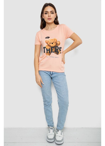 Футболка жіноча з принтом,, 244R509 Ager - (369506424)