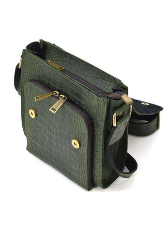 Кожаная сумка через плечо RepE-3027-4lx бренда зеленый цвет рептилия TARWA (298920896)