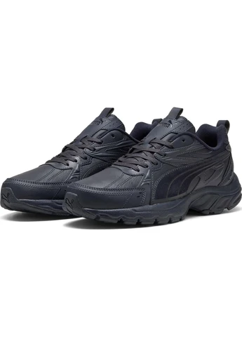 Черные кроссовки черные 39782504 Puma MILENIO TECH LEATHER