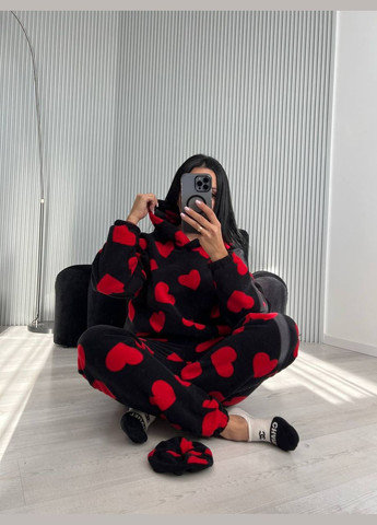 Чорна зимня піжама Україна UMButik