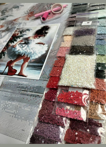 Набор алмазной мозаики НА подрамнике АЛМР-236 "Взрослая"", 40*50см АлМазка (317298179)