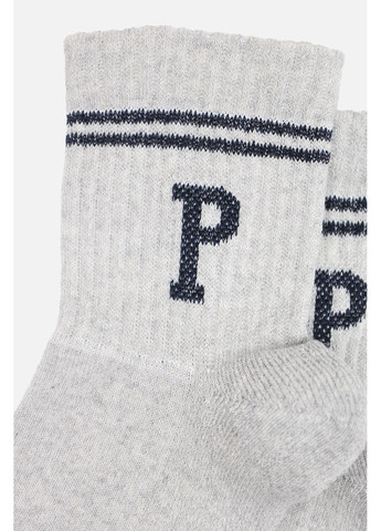 Світло-сірі шкарпетки середні для хлопчика колір світло-сірий cb-00285598 Yuki зима (365795258)