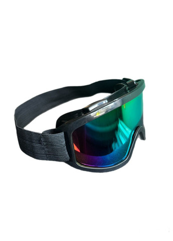 Эндуро кроссовый мотошлем Helmet Shark Black + очки Profi Black 100% No Brand (370756041)