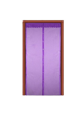 Дверная антимоскитная сетка (штора) на магнитах цветная 210*100 см Фиолетовый No Brand (290011627)