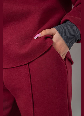 Спортивний костюм жіночий на флісі, колір чорний, 102R7733 Ager (317225247)