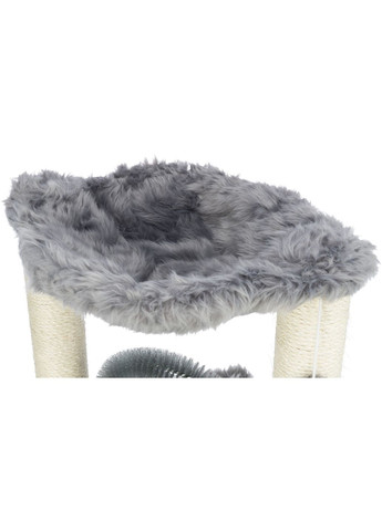 Кігтеточка для кішок Дерево Baza зі щіткою Сірий 41 х 41 х 50 см (4011905445489) Trixie (329993912)