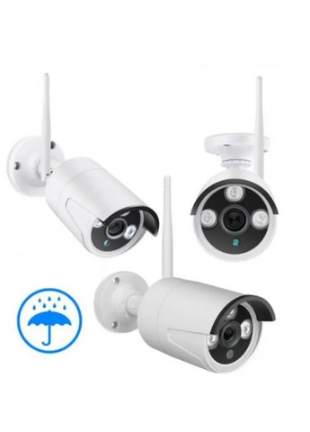 Комплект відеоспостереження бездротової DVR 5G KIT CAD Full HD Wi-Fi на 4 камери з реєстратором (1756375470) No Brand (334257090)