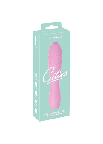 Вібратор компактний з рельєфною поверхнею Cuties 3, You2Toys (331168988)