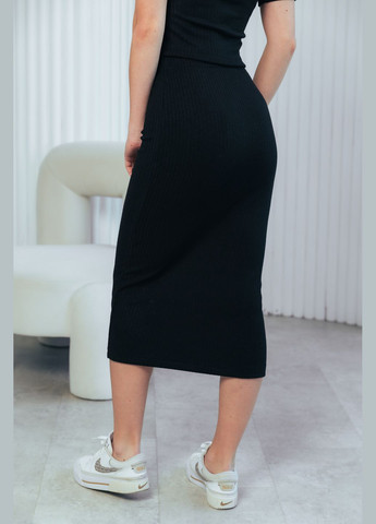 MasOli Трикотажна спідниця в рубчик No Brand (323012485)