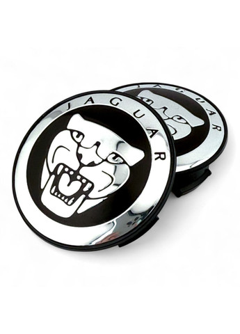 Колпачок в диск Ягуар заглушка для дисков 59/50 мм. Черные (1 шт.) Jaguar (354698580)