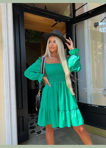 Зелена дуже стильна сукня Украина