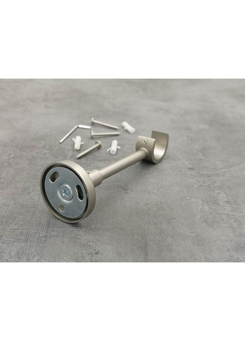 Карниз Савона гладка штанга одинарний модерн 25 мм 240 см Сатин Quadrum (352781495)