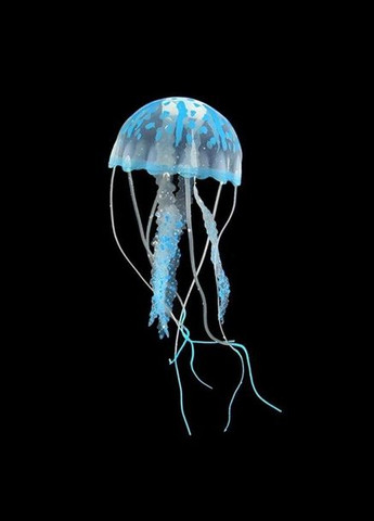 Декорація для акваріуму Медуза AM001011CB 10х10х20см синій Chico'S (278307688)
