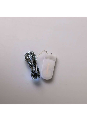 Світлодіодна гірлянда Роса 5 метрів на батарейках 50 led нитка на зеленому дроті біла 50L5MGW (A-033162) Garlando (358933643)