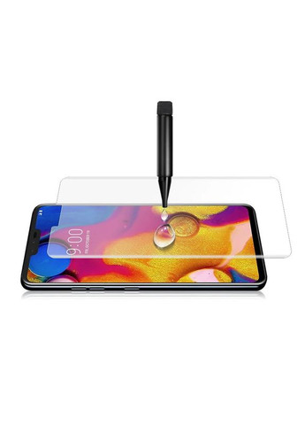 Захисне скло 5D Nano Optics UV Liquid для LG V40 Clear (0.33 мм) Mocolo (324234273)