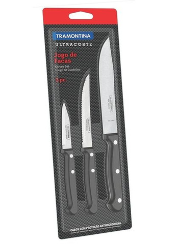 Набор ножей ULTRACORTE, 3 предмета Tramontina комбинированные,