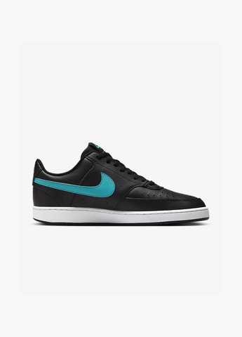 Чорні кросівки чоловічі court vision low black hf0103-001 Nike
