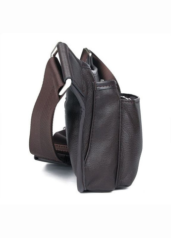 Напоєсна сумка коричнева з натуральної телячої шкіри 3016Q John McDee (298683804)