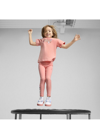 Рожева демісезонна дитяча футболка x hello kitty and friends relaxed graphic tee kids Puma