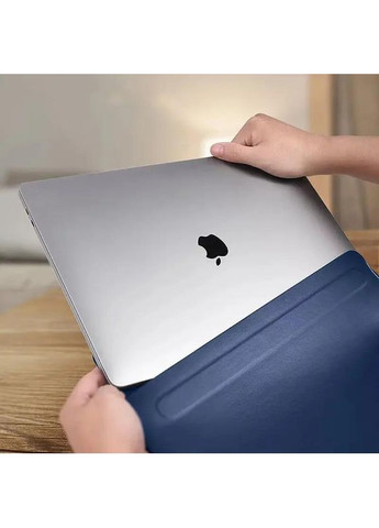 Шкіряний чохол конверт Skin Pro 2 MacBook Pro 14.2" M1 / M2 / M3 / M4 — A2442 / A2779 / A2918 / A2992 / A3112 / A3185 / A3401 WIWU (369511381)