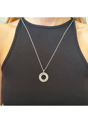 Срібне намисто Пандора з фірмовим логотипом 397410CZ Kabluchka (355462795)