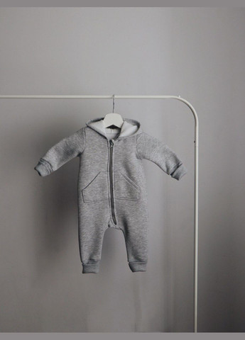 Чоловічок утеплений флісом сірий меланж ( термін виконання 5 робочих днів) Ріпка (296504344)