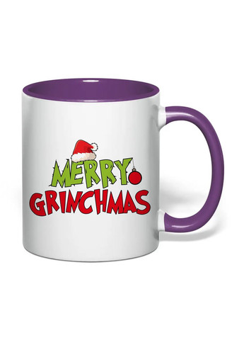 Чашка с печатью "Merry Grinchmas" 330 мл ( ) (35818) No Brand (373297252)