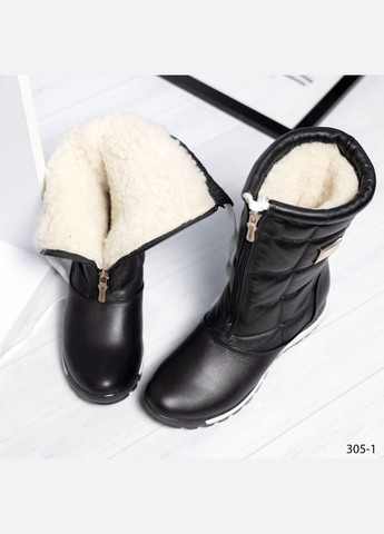 Черные дутики Vakko на молнии