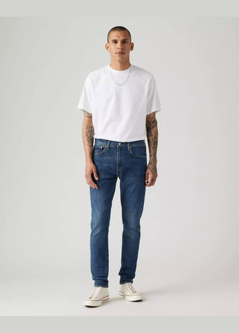 Синие повседневный, джинсовые, кэжуал зауженные брюки Levi's