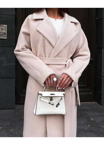 Бежевое демисезонное ПАЛЬТО ЗИМНЕЕ | ТЕПЛОЕ И СТИЛЬНОЕ | ЗАМЕР В ОПИСАНИИ DK/DL Мода без кордонів