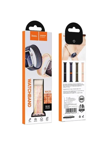 Ремінець WA25 Original series nylon strap для Apple watch 38/40/41mm Hoco (388435775)