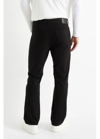 Черные кэжуал зимние брюки C&A