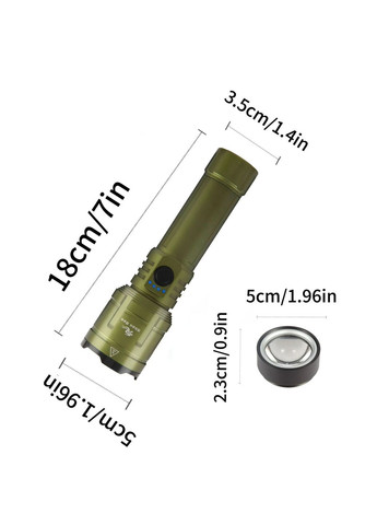 Мощный фонарик Shan Bao SB-802 3000 LM Tactical Flashlight No Brand (364273183)