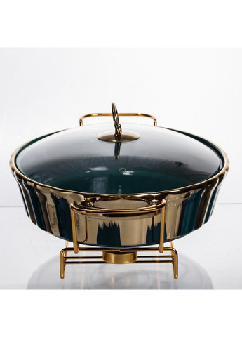 Мармит фарфоровый настольный овальный 2 литра мармитница с подогревом JY-7 Yiwu (369673503)