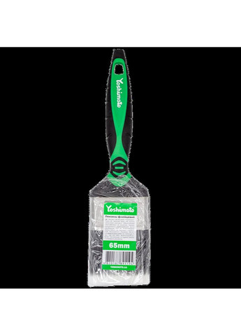 Пензель флейцевий ручка 2К, штучний ворс, 50 мм Yoshimoto (360893288)