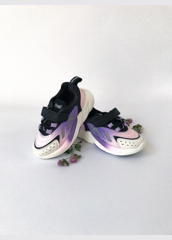 Фиолетовые детские кроссовки 26 г 16,5 см фиолетовый артикул к396 Kimbo-O