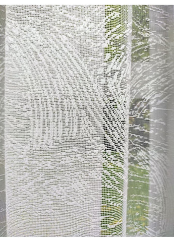 Тюль Хвилі Жакардова біла 300х240 No Brand (353833256)