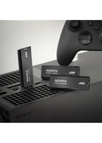 Портативний SSD 1TB USB 3.2 550/500Mb/s Black (-1000G-CBK/RD) ADATA SC610 (373322844)