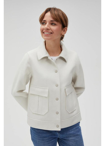 Бежевая демисезонная куртка Moodo