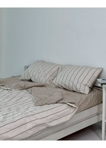 Постельное белье полуторное Home Сатин 21049 160х215 см DUSHKA (366574546)