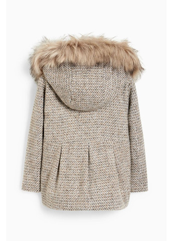 Бежевое демисезонное Пальто в составе с шерстью C&A