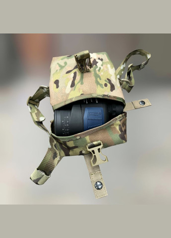 Підсумок утилітарний напівжорсткий, на плече, на молі,, для біноклів та ПНБ, мультикам, CORDURA 1000D WinTac (338625104)